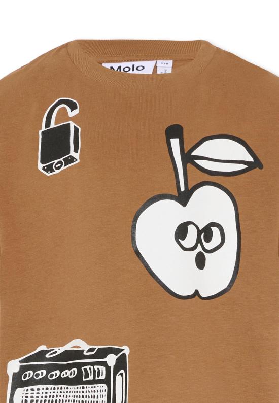 26SS [키즈] 몰로 티셔츠 1S26A212 5635 BROWN - MOLO
