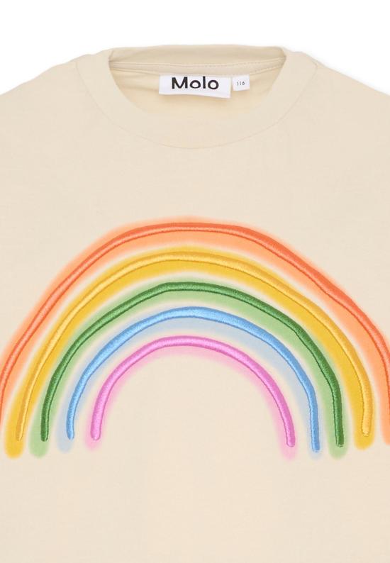 26SS [키즈] 몰로 티셔츠 6S26A207 9821 BEIGE - MOLO