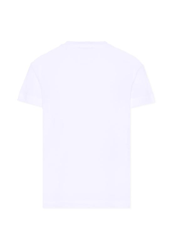 26SS [키즈] 디젤 티셔츠 J02771 0CATM K100 WHITE - DIESEL