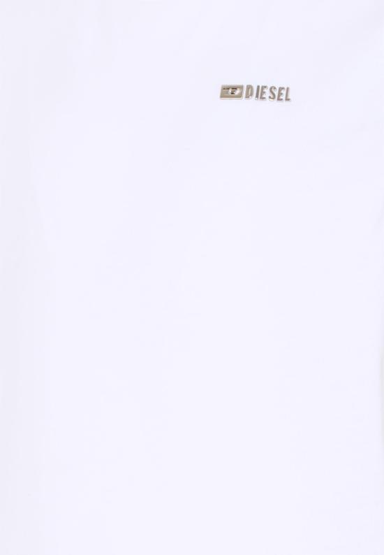 26SS [키즈] 디젤 티셔츠 J02771 0CATM K100 WHITE - DIESEL