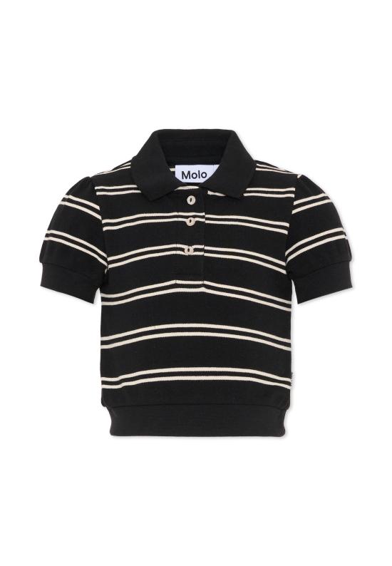 26SS [키즈] 몰로 폴로 셔츠 2S26A221 9495 BLACK