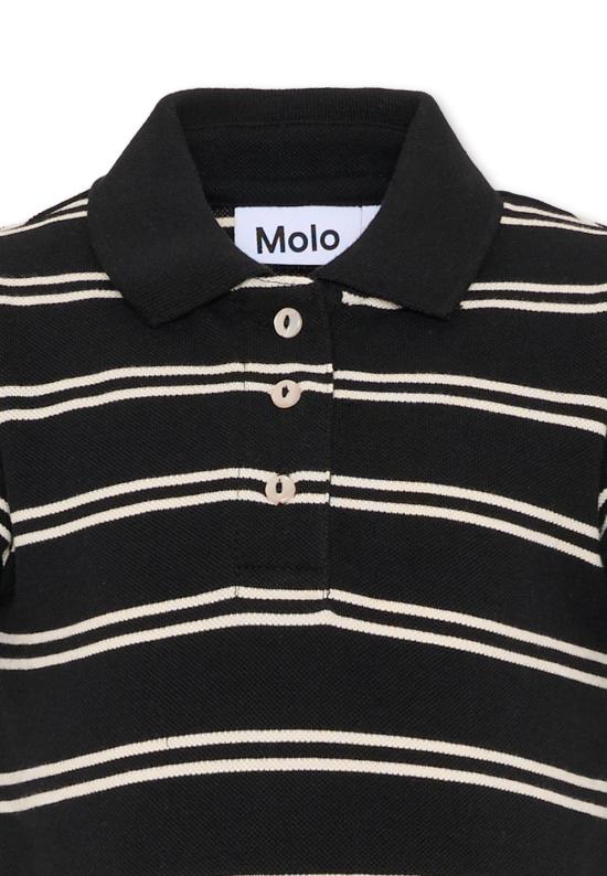 26SS [키즈] 몰로 폴로 셔츠 2S26A221 9495 BLACK - MOLO