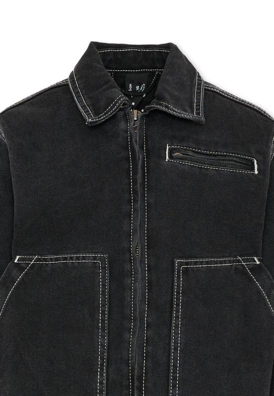 26SS [키즈] 몰로 데님 자켓 5S26M307 1866 BLACK - MOLO