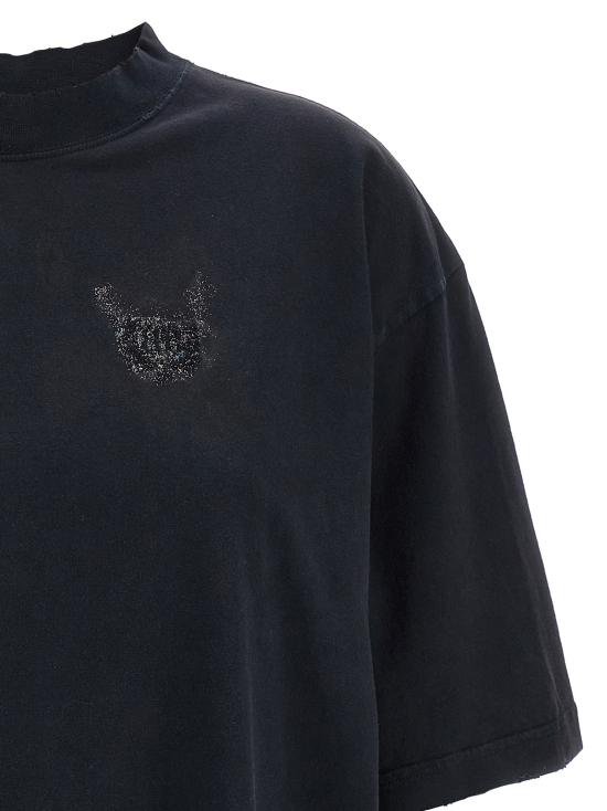 26SS 발렌시아가 반팔 티셔츠 764235 TSVD51041 BLACK - BALENCIAGA