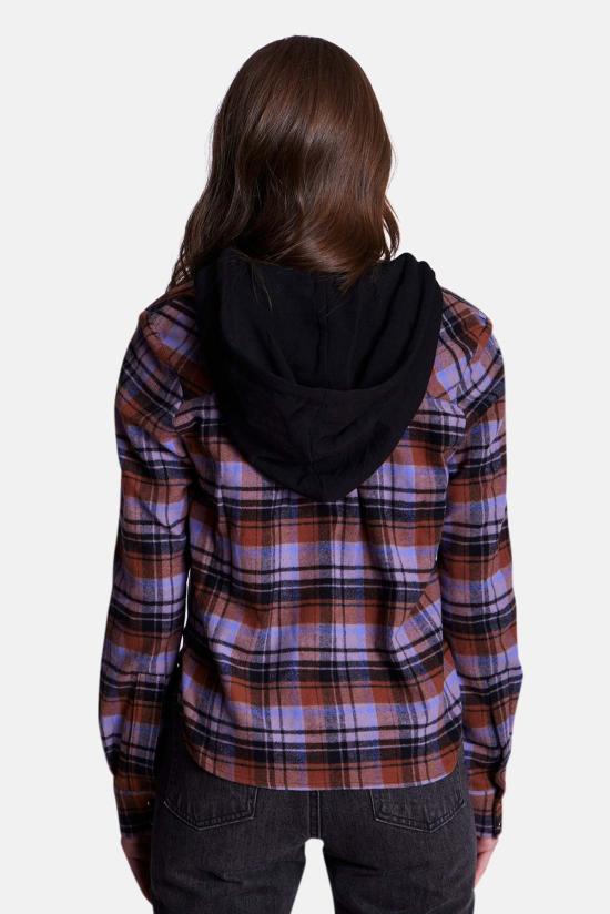  더 타일 클럽 셔츠 타일 클럽 브렌다 브러시드 플란넬 셔츠 - THE TILE CLUB