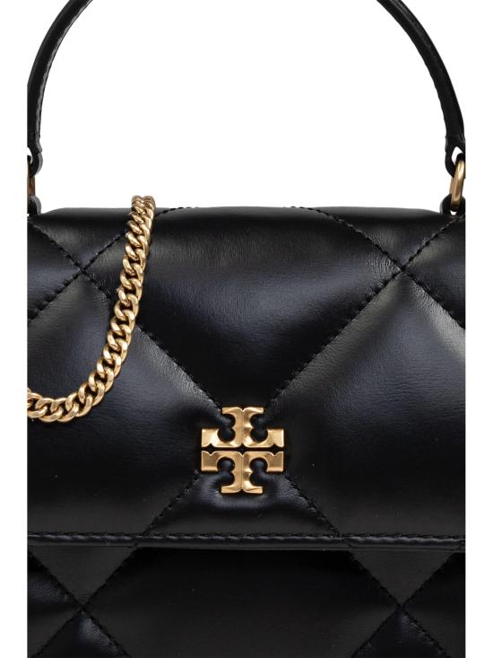 26SS 토리버치 키라 다이아몬드 퀼트 체인 숄더백 158326 001 Black - TORY BURCH