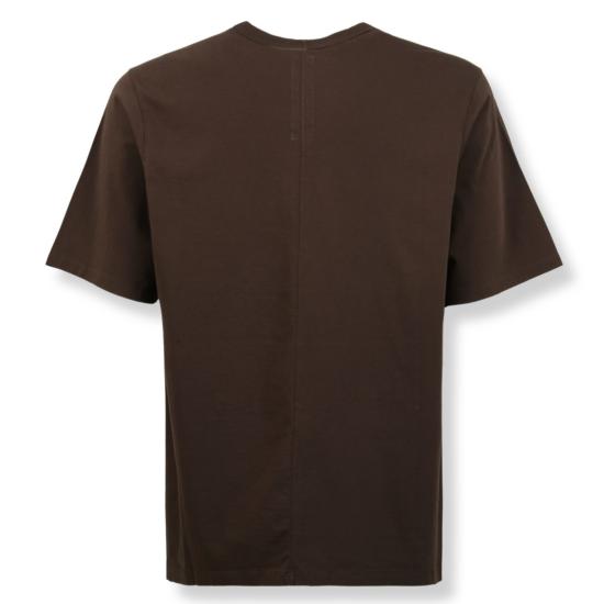 25FW 릭 오웬스 반팔 티셔츠 RU02E1232 Brown - RICK OWENS