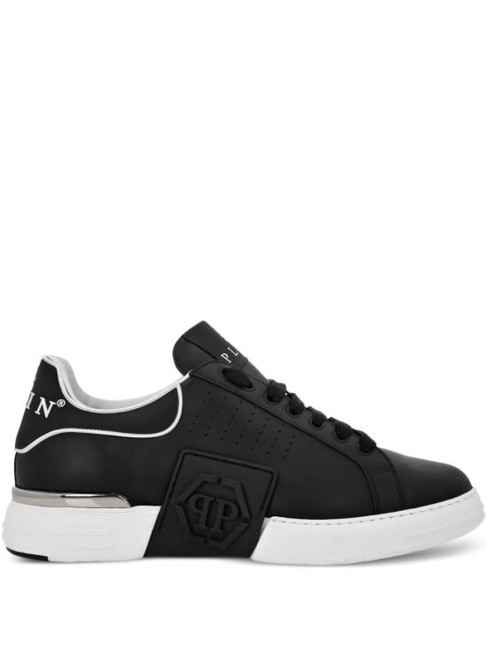 25FW 필립 플레인 스니커즈 USC0775PAES PLE005N02 Black - PHILIPP PLEIN