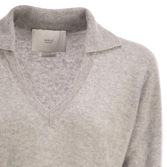 25FW 바니제 폴로 티셔츠 V54623 GREY - VANISÉ