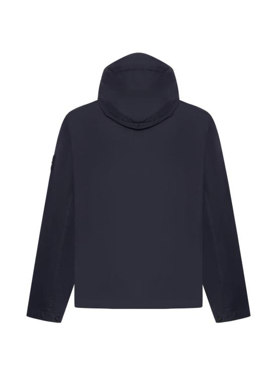 26SS 스톤 아일랜드 크링클 랩스 NY 윈드 레지스턴스 안티 드롭 후드 자켓 L1S154100001 S0A23 V0020 Blue - STONE ISLAND