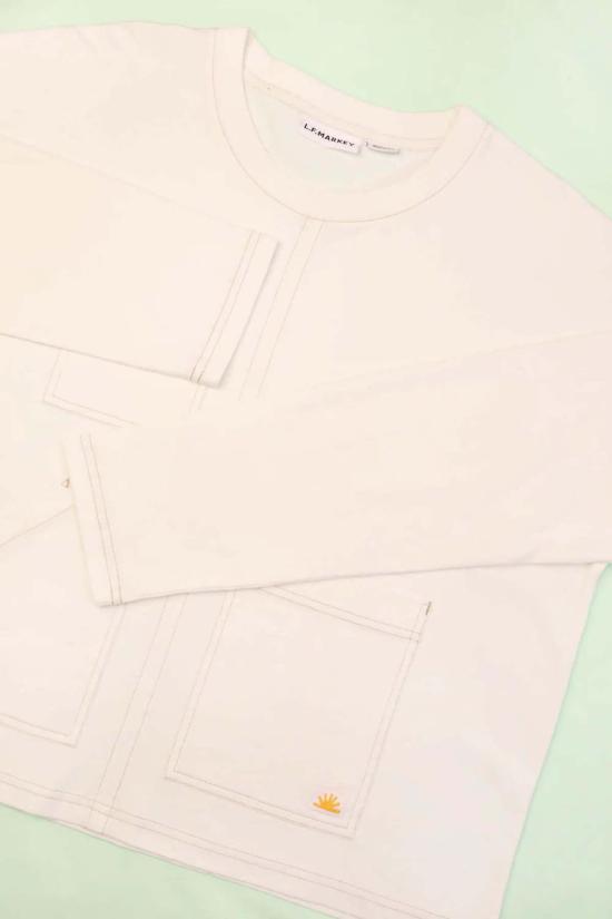  LF 마키 긴팔 티셔츠 L.F.마키 햄리 탑 - L.F.MARKEY