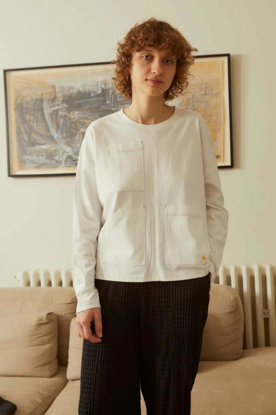  LF 마키 긴팔 티셔츠 L.F.마키 햄리 탑 - L.F.MARKEY