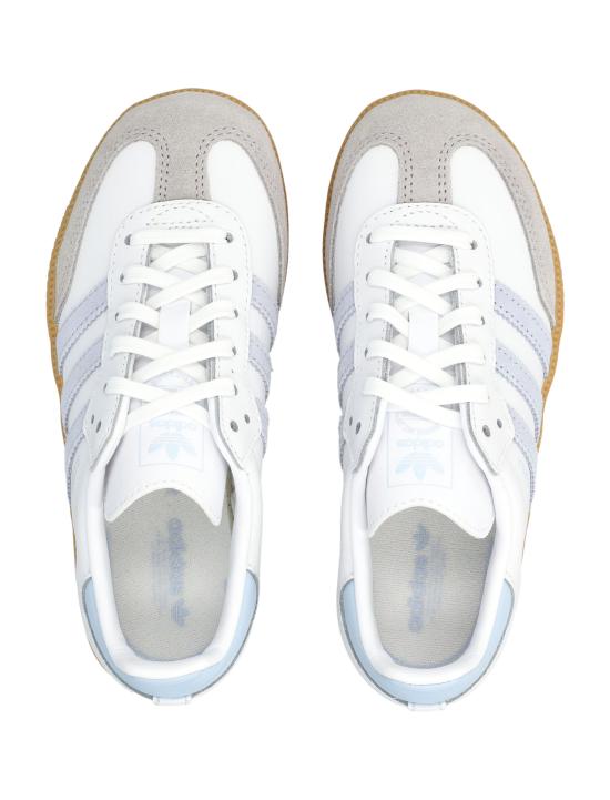 26SS [키즈] 아디다스 스니커즈 JQ2025 WHITE WHITE LBLUE - ADIDAS