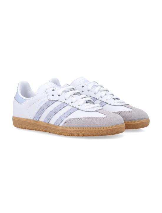 26SS [키즈] 아디다스 스니커즈 JQ2025 WHITE WHITE LBLUE - ADIDAS