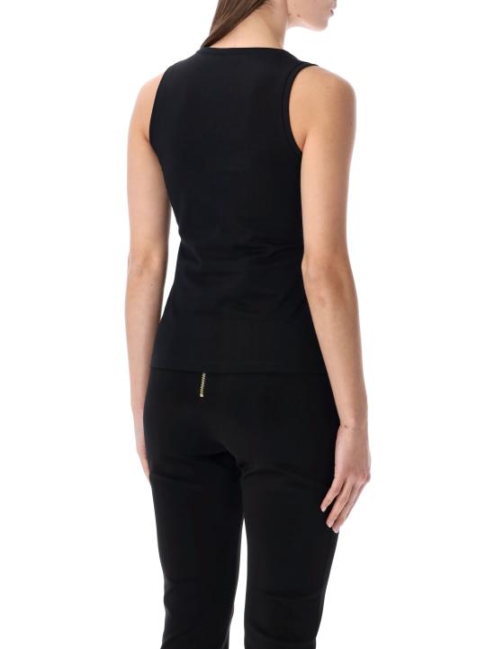 26SS 발망 민소매 티셔츠 GF1EB075BD40 EAB Nero - BALMAIN