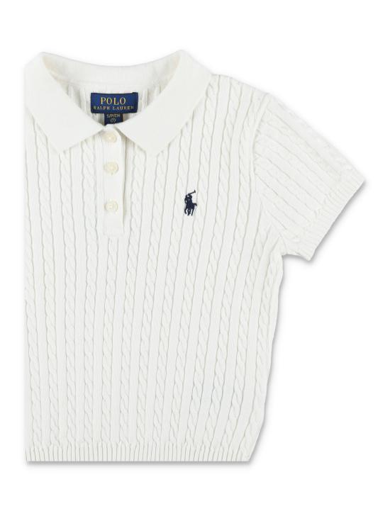 26SS [키즈] 폴로 랄프로렌 폴로 셔츠 935002 501 PAPER WHITE - POLO RALPH LAUREN