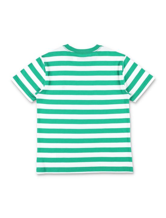 26SS [키즈] 폴로 랄프로렌 티셔츠 A95726 001 GREEN WHITE - POLO RALPH LAUREN