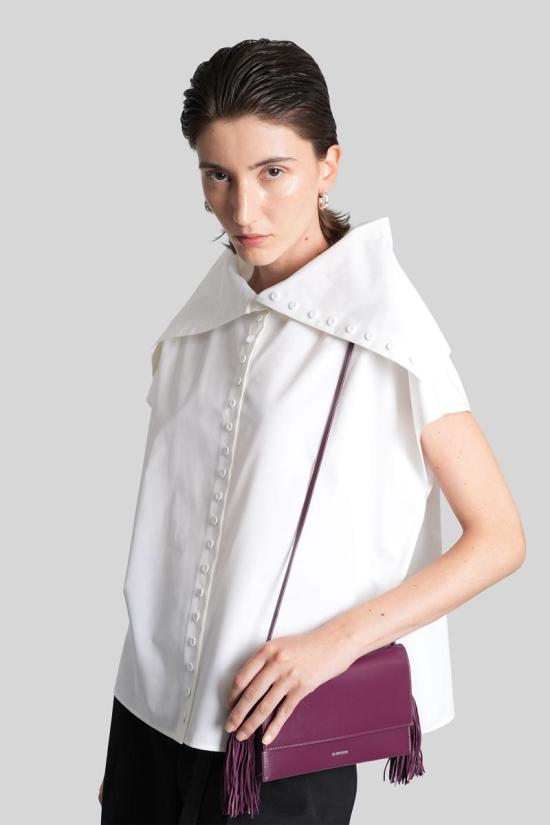 25FW 질샌더 블라우스 422398 J01NC0172J45002 WHITE - JIL SANDER