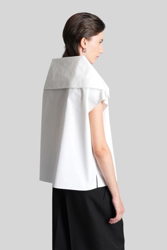 25FW 질샌더 블라우스 422398 J01NC0172J45002 WHITE - JIL SANDER