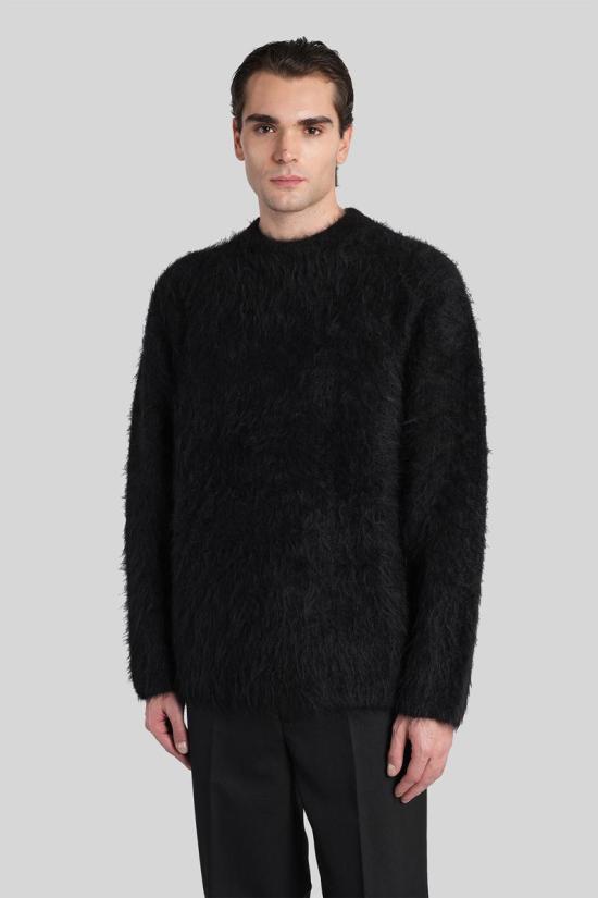 25FW 세퍼 스웨터 429719 MFW24HARUBLA Black