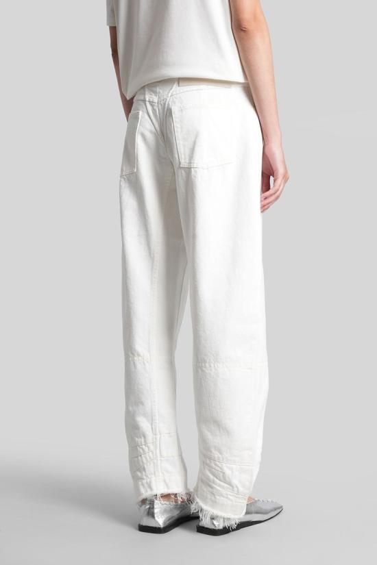 25FW 질샌더 데님 팬츠 423053 J04KA0115J46463 WHITE - JIL SANDER