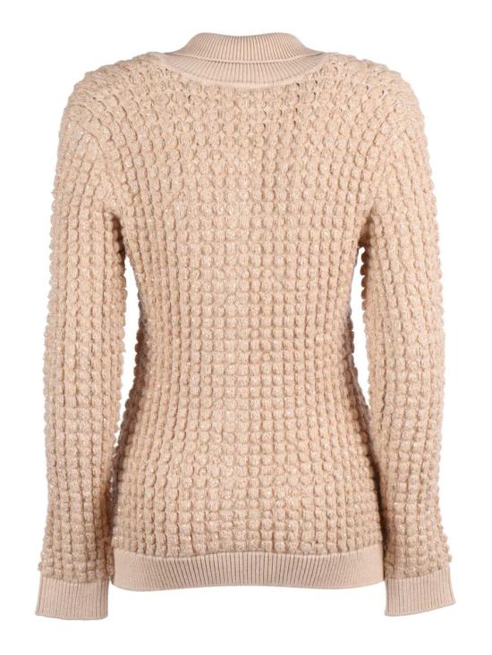 25FW 엘리자베타프랜치 가디건 MK19Q56E2 EA2 243266 Beige - ELISABETTA FRANCHI