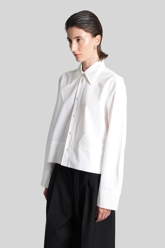 25FW 질샌더 셔츠 422399 J02DL0199J45002 WHITE - JIL SANDER