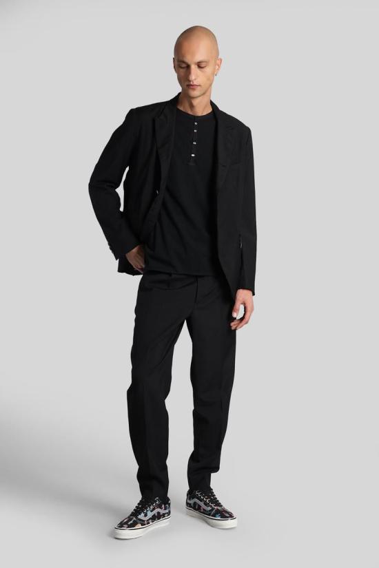 25FW 언더커버 긴팔 셔츠 430049 UC2E4801 Black - UNDERCOVER