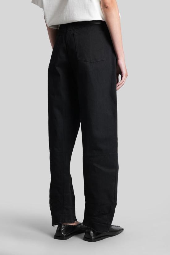 25FW 질샌더 데님 팬츠 423052 J04KA0114J46463 Black - JIL SANDER