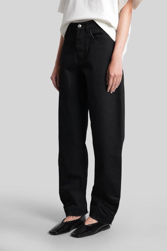 25FW 질샌더 데님 팬츠 423052 J04KA0114J46463 Black - JIL SANDER