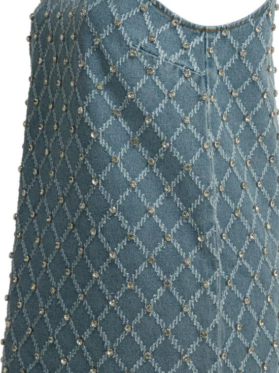 26SS 핑코 데님 원피스 106245A32NPJE BLUE - PINKO