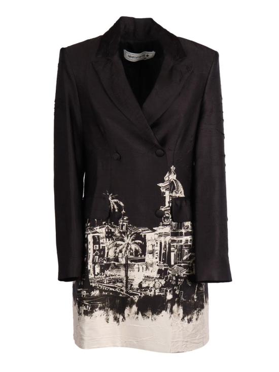 25FW 셔츠어포터 미디 원피스 DR3708 5 RIVIERA 243268 Black