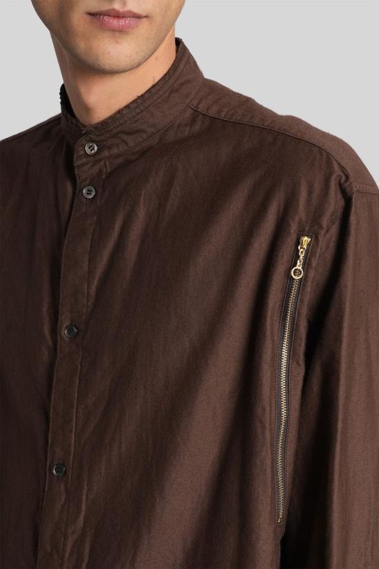 25FW 언더커버 긴팔 셔츠 430056 UP2E4403 BROWN - UNDERCOVER