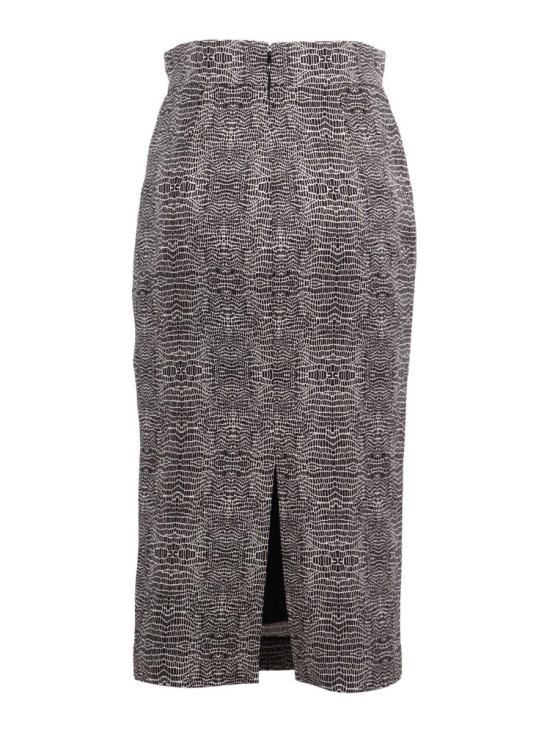 25FW 엘리자베타프랜치 미디 스커트 GO14157E2 110 243264 Black - ELISABETTA FRANCHI