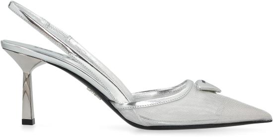 26SS 프라다 힐/펌프스 1I891NF0751ABL F0118 SILVER - PRADA