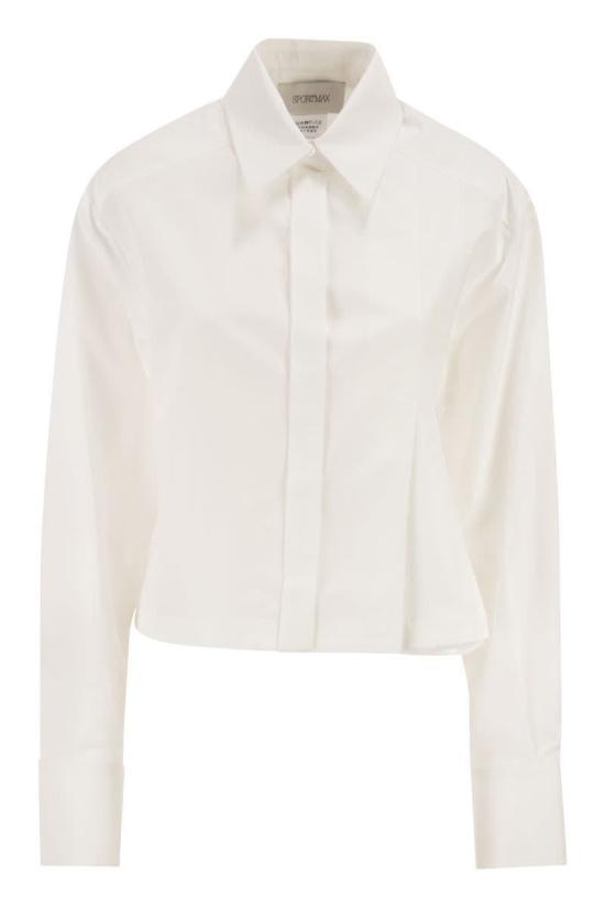 26SS 스포트막스 셔츠 2612111031600 001 WHITE