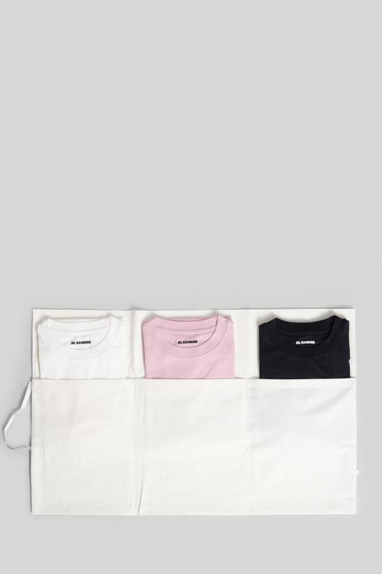 25FW 질샌더 반팔 티셔츠 424363 J54GC0010JTN254 MULTICOLOR