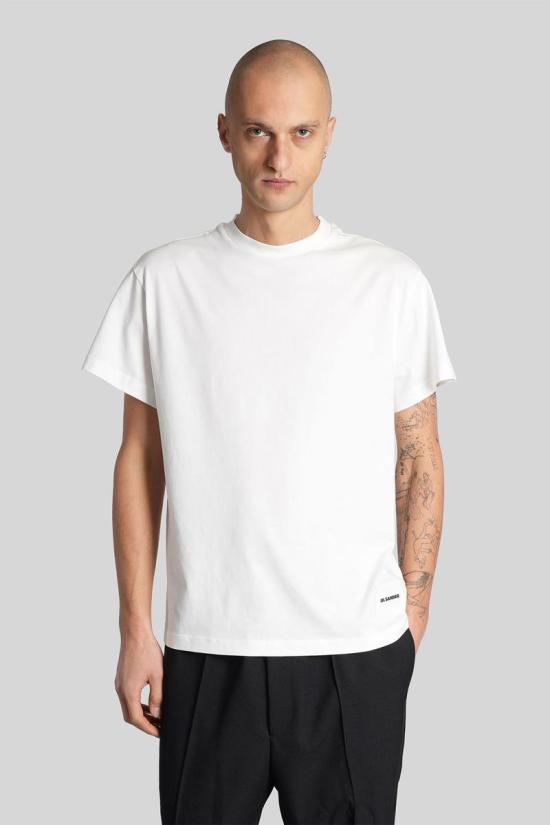 25FW 질샌더 반팔 티셔츠 424363 J54GC0010JTN254 MULTICOLOR - JIL SANDER