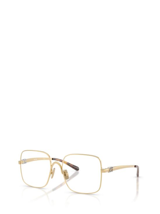 26FW 미우미우 안경 MU 51YV 5AK1O1 GOLD - MIU MIU