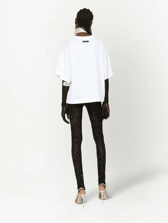 25FW 돌체앤가바나 스트레이트 팬츠 FTCUQZGDBND S8400 RICAMATI - DOLCE & GABBANA