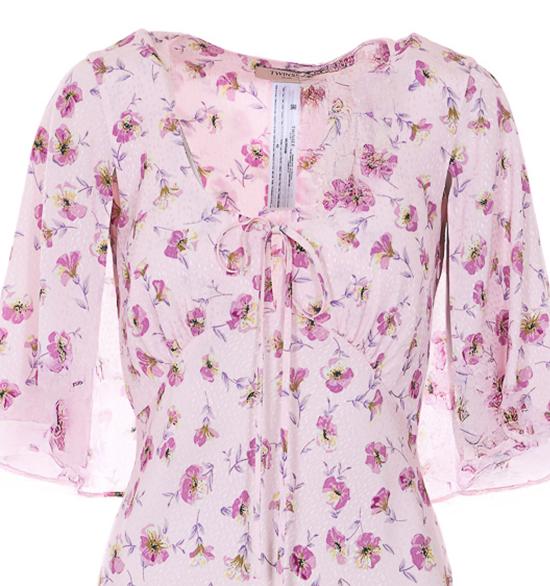 26SS 트윈셋 미디 원피스 261TP210A 13408 Pink - TWINSET