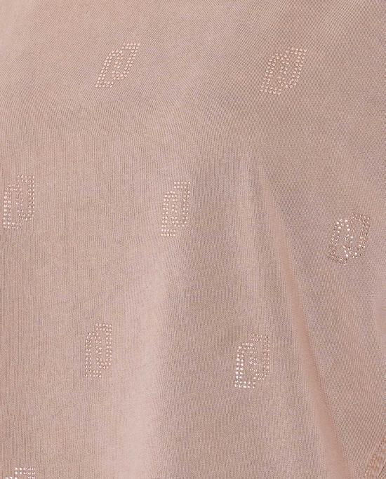 26SS 리우조 반팔 티셔츠 TA6168JS923 L9030 Pink - LIU JO