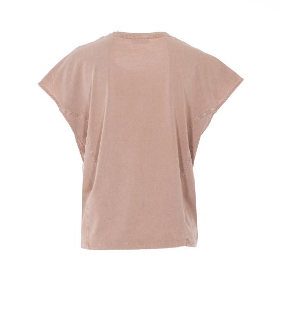 26SS 리우조 반팔 티셔츠 TA6168JS923 L9030 Pink - LIU JO