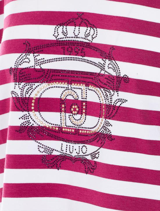 26SS 리우조 반팔 티셔츠 TA6206JS005 C3882 Red - LIU JO