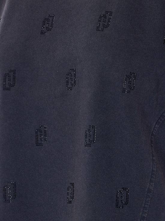 26SS 리우조 반팔 티셔츠 TA6168JS923 S9149 Black - LIU JO