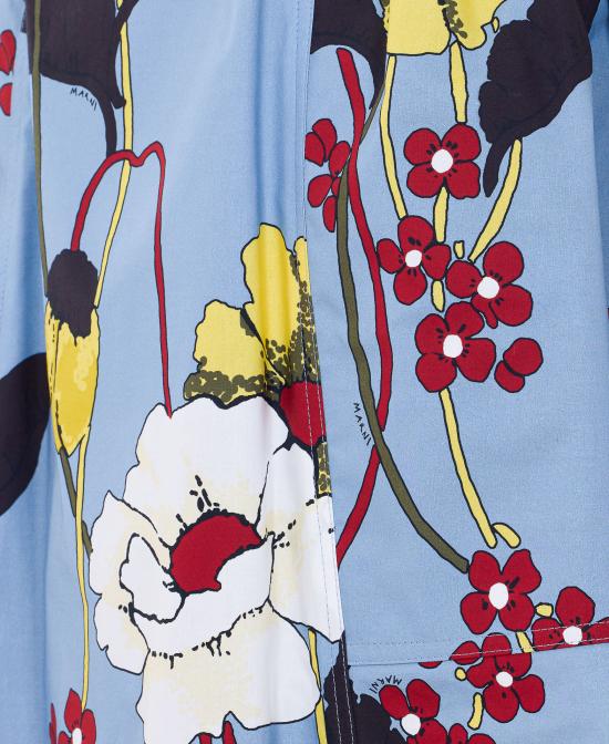 26SS 마르니 미디 스커트 GOMA0812A1 UTC581MFB31 MultiColour - MARNI