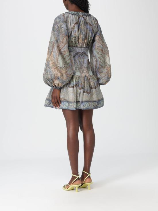 26SS 짐머만 롱 원피스 5515DRS262 TPBL Blue - ZIMMERMANN