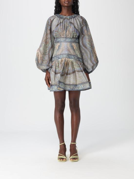 26SS 짐머만 롱 원피스 5515DRS262 TPBL Blue