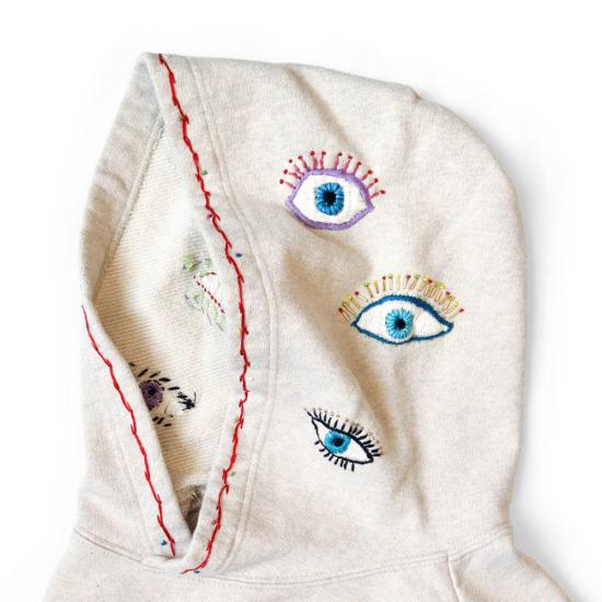 25FW 캐피탈 후드 티셔츠 K2410LC099 - KAPITAL