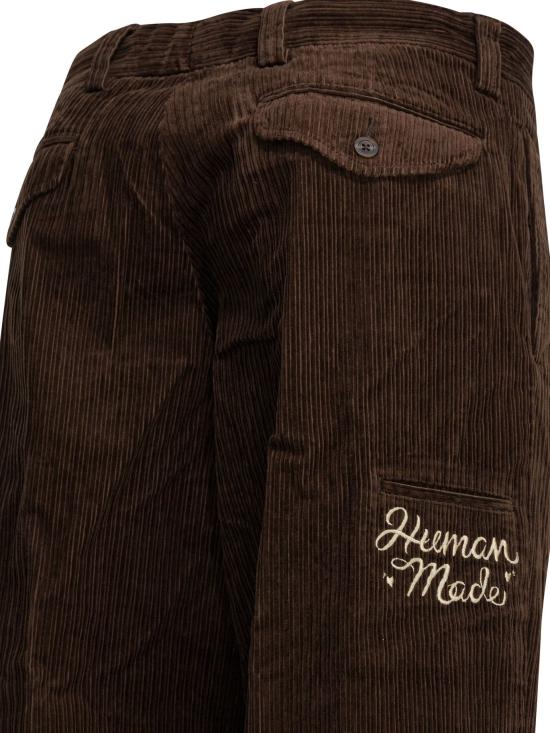 25FW 휴먼메이드 스트레이트 팬츠 HM30PT008BROWN - HUMANMADE